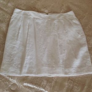 NWOT, DKNYC Linen Mini Skirt, 10